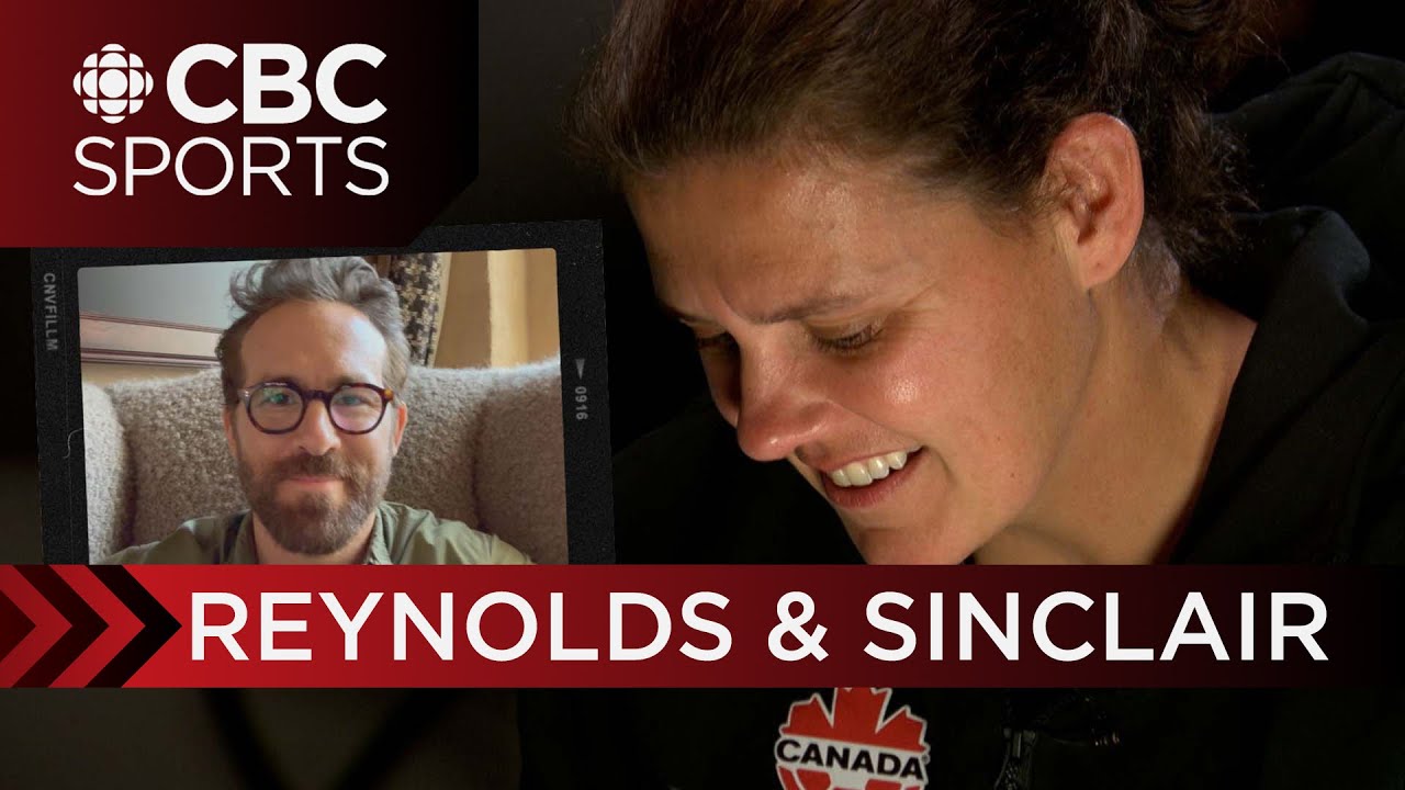 Ryan Reynolds leaves Christine Sinclair 