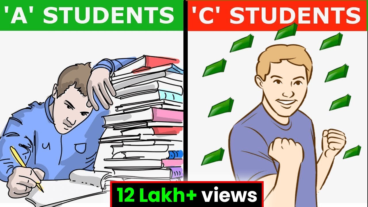 गरीबो की 4 आदते जो अमीरो में नहीं होती | WHY 'A' STUDENTS WORK FOR 'C' STUDENTS | GiGL