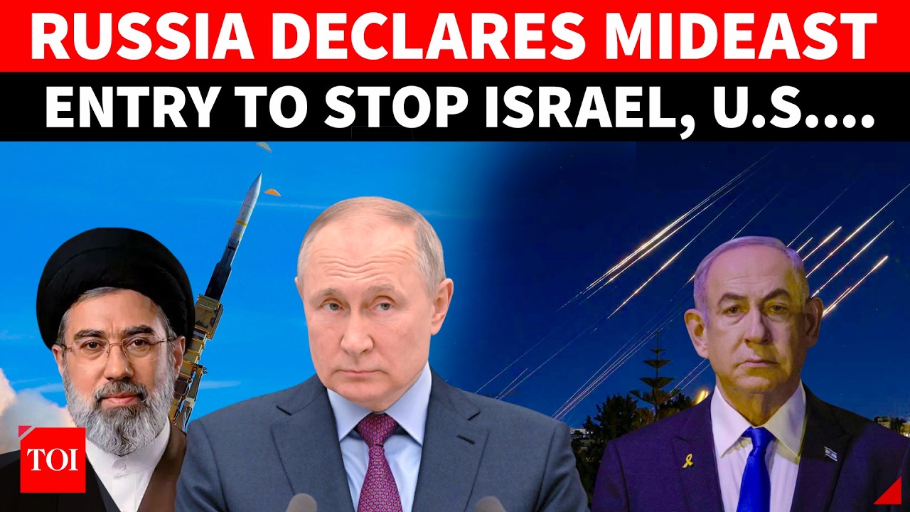 'Enough!': Russia's Big Iran War 'ENTRY' Declaration To Stop U.S. 'Aggression' | Watch How