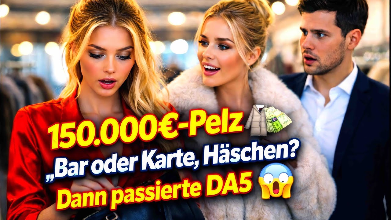 „Häschen, bar oder Karte?“ 🎶 trällerte die Schwägerin – 150.000-Pelz 🧥💸