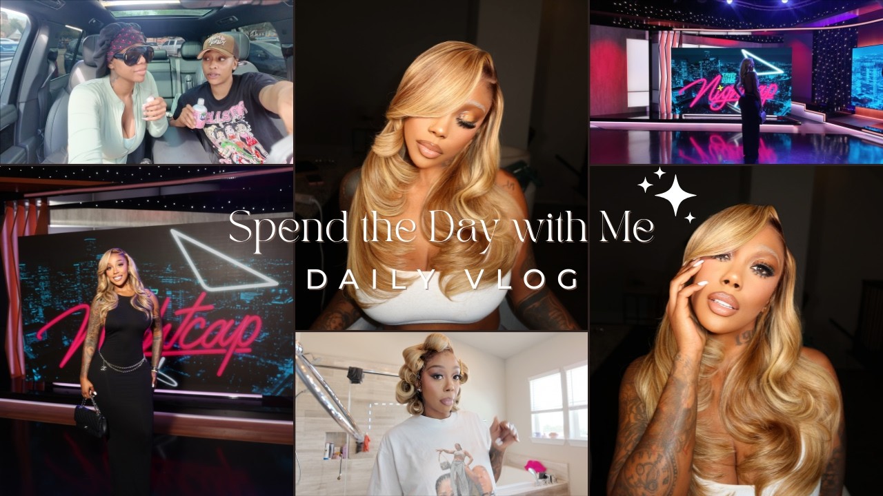 SPEND THE DAY WITH US | LUNCH DATE + ACCOMPLISHING BIG GOALS + GLAM MAINTENANCE & MORE !!!