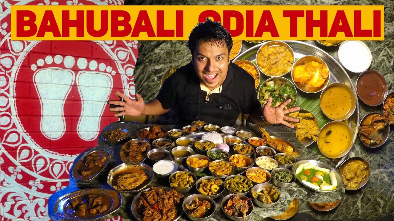 Bahubali Thali cooked by Odia Women Cooks | 35 Food Items in 1 Meal