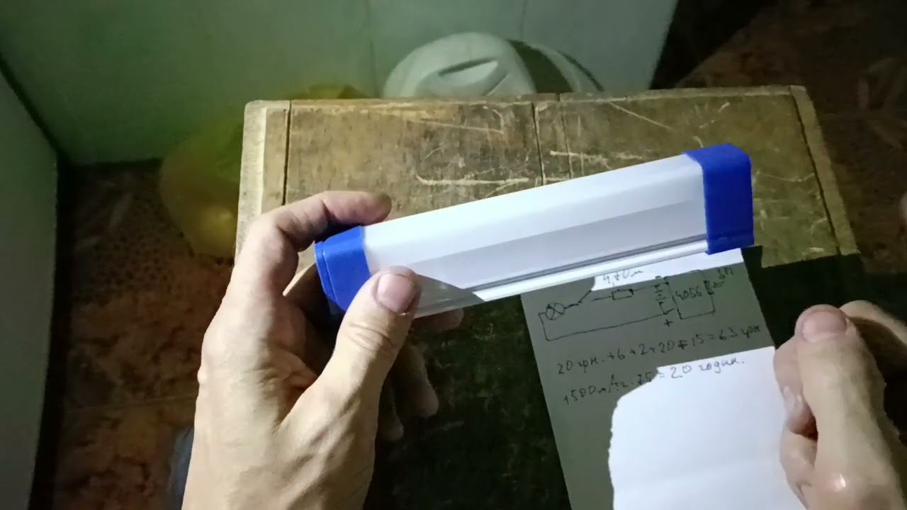 Фонарік своїми руками дуже економний