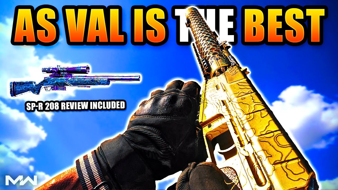 AS VAL & SP-R 208 are the BEST GUNS IN MODERN WARFARE! (Class Setups & Review)