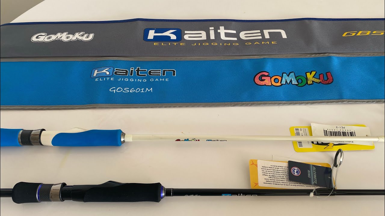 Duas excelentes opções para Jig de 160g e 200g, Vara de Light Jigging Gomoku Kaiten da Storm😁🎣