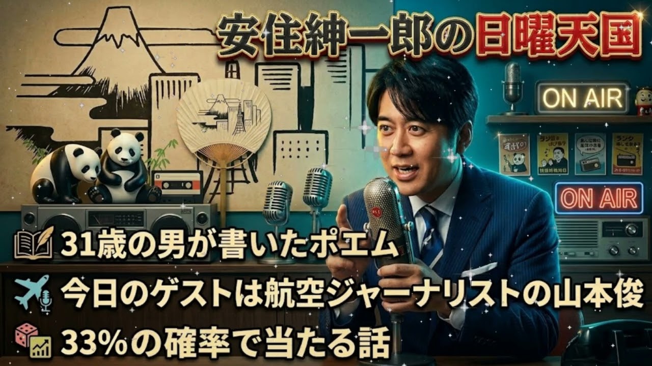 🤣【あなたは3人に1人？】安住紳一郎の「33％の確率で当たる話」が鋭すぎて爆笑ｗｗ｜日曜天国 作業用BGM