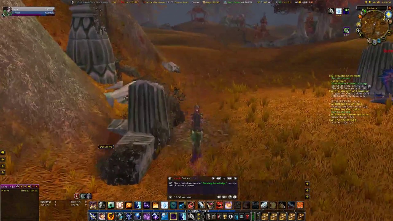 Vanilla WoW -  Nostralia.org - Reroll  Level 51 - 52!