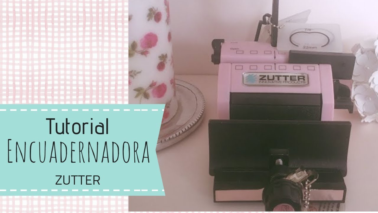 Como utilizar la encuadernadora Zutter