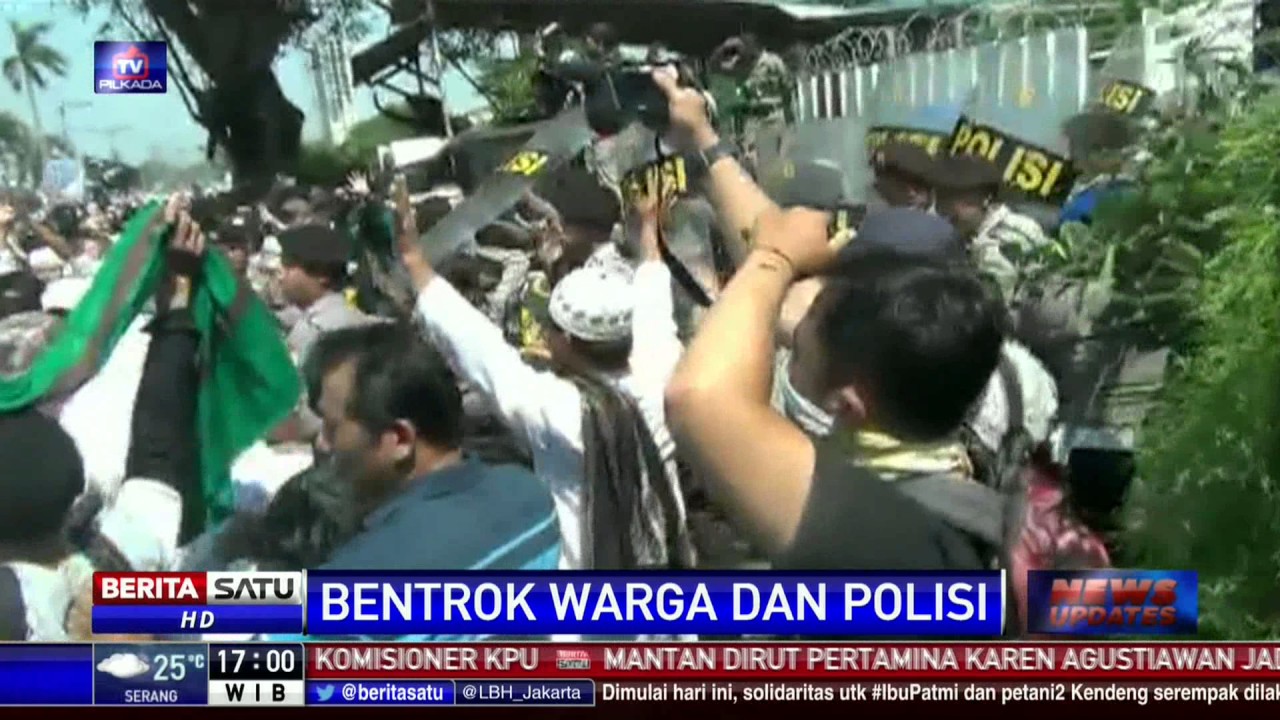 Demo Menolak Pembangunan Gereja di Bekasi Ricuh