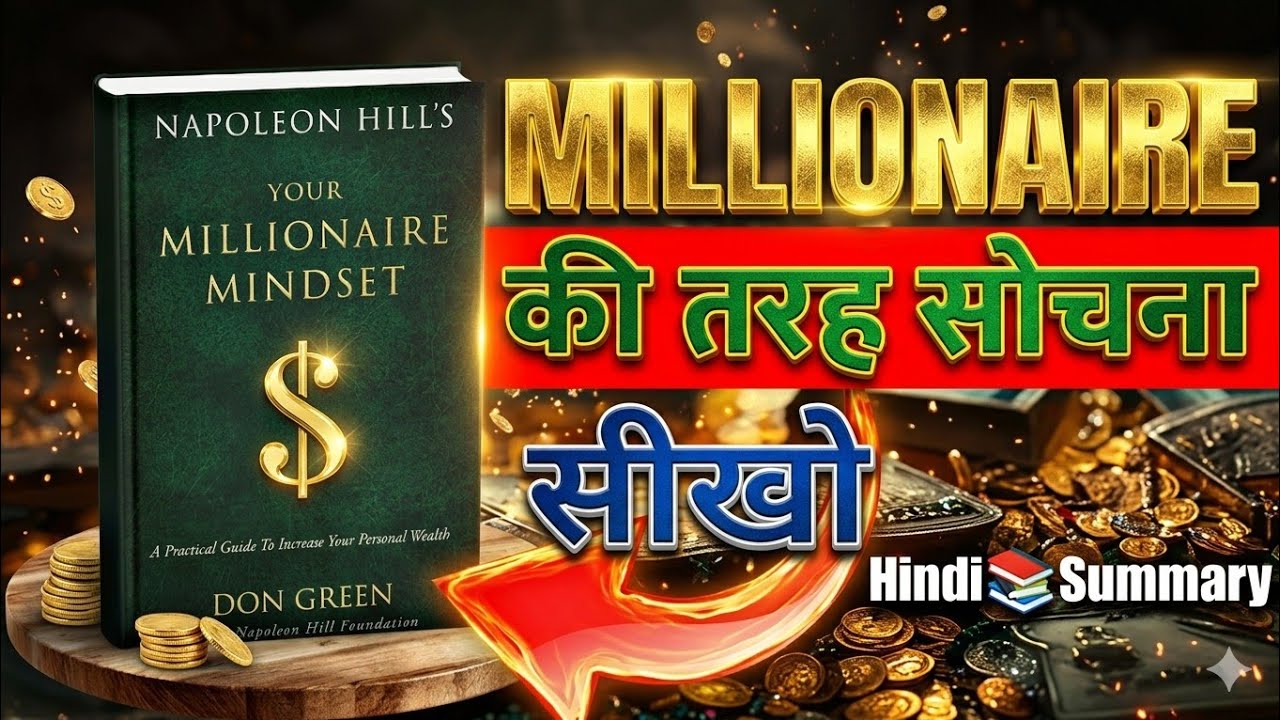 Think Like a Millionaire | Powerful Hindi Book Summary