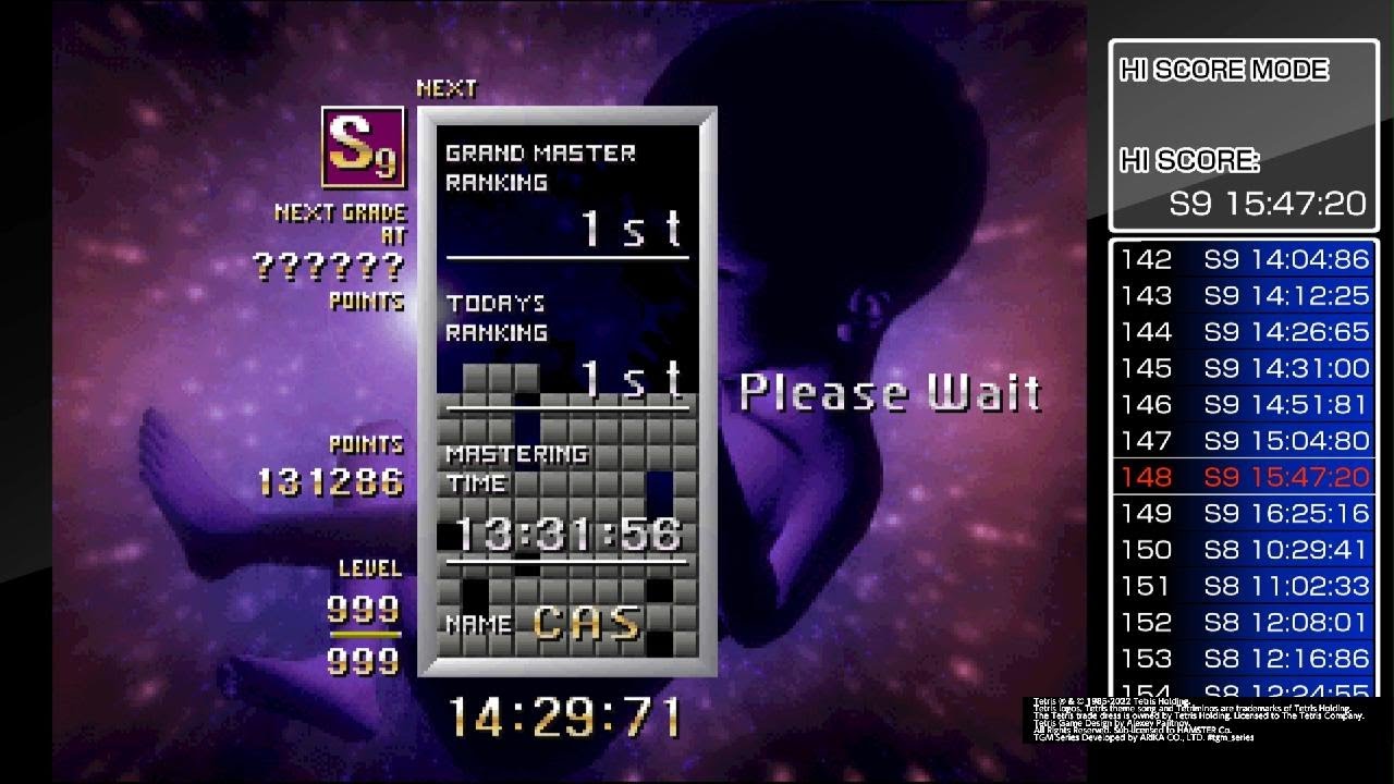 Tetris The Grand Master [S9 - 999 - 131286 - 14:29:71]