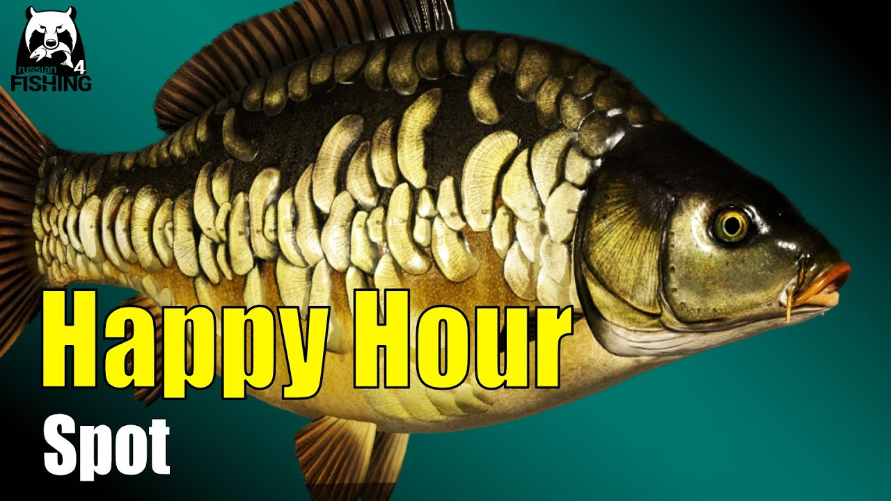 Russian Fishing 4 - Kupfersee - Happy Hour Spot! Kaltes Wasser Dinkelsbühler Karpfen #rf4