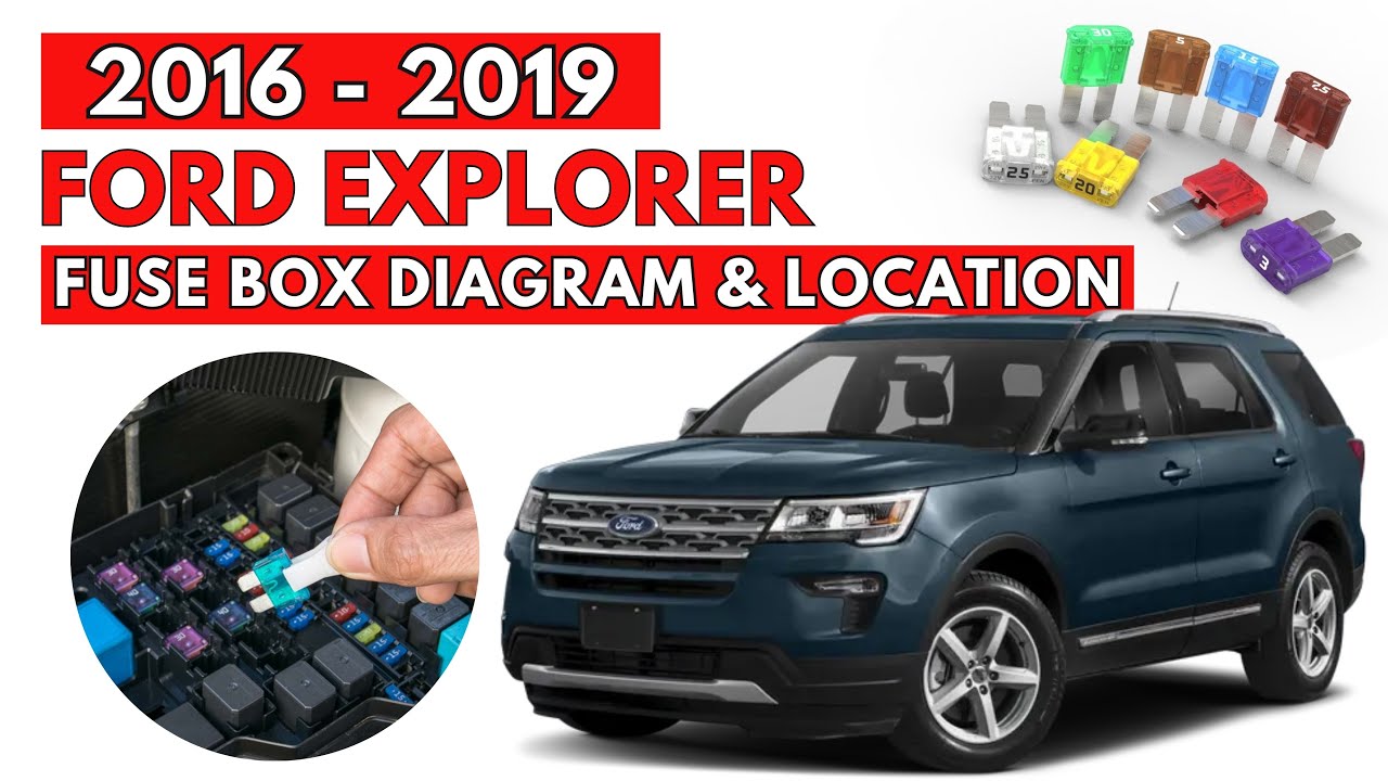 Ford Explorer (2016 to 2019) Fuse Box Diagrams & Location User Guide