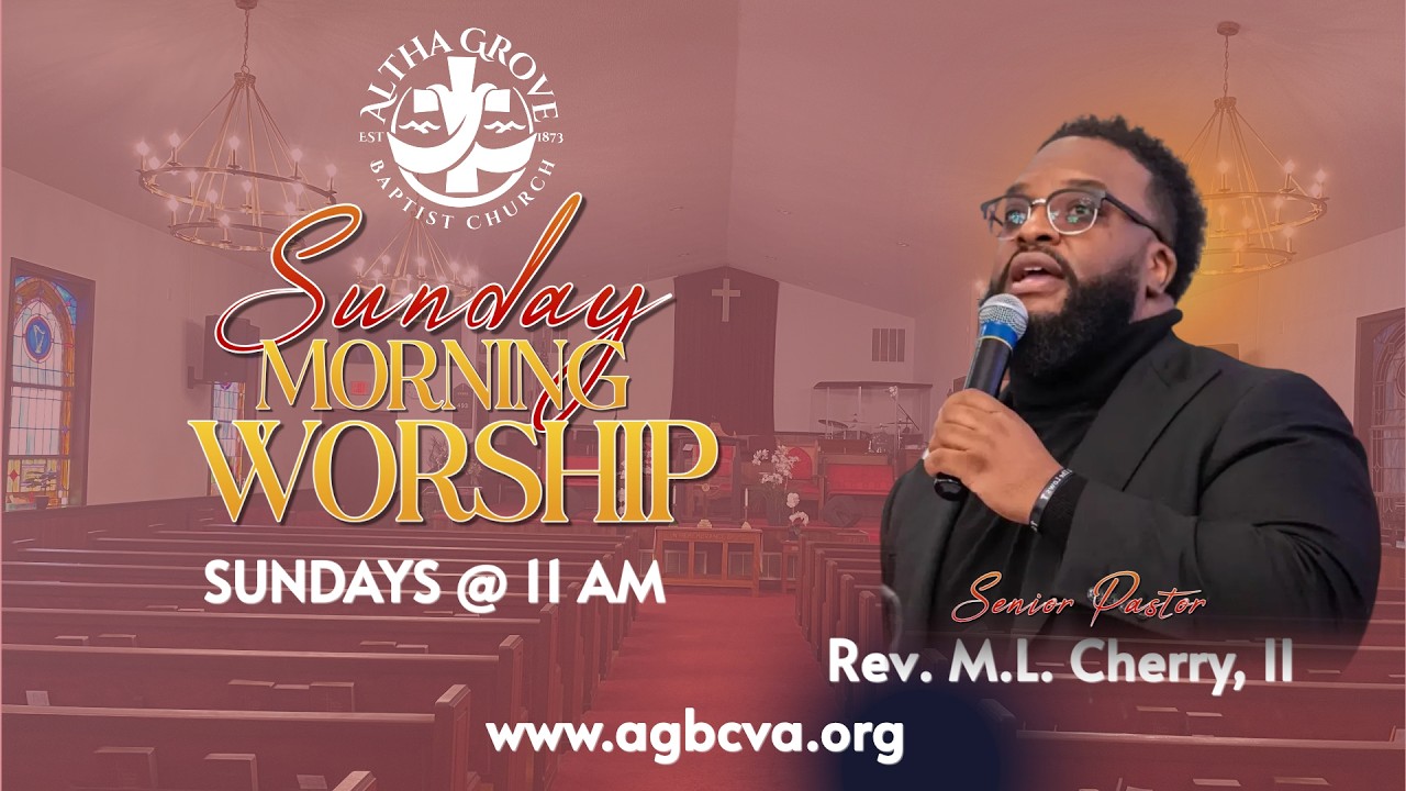 Sunday Morning worship with Rev. M.L. Cherry, II