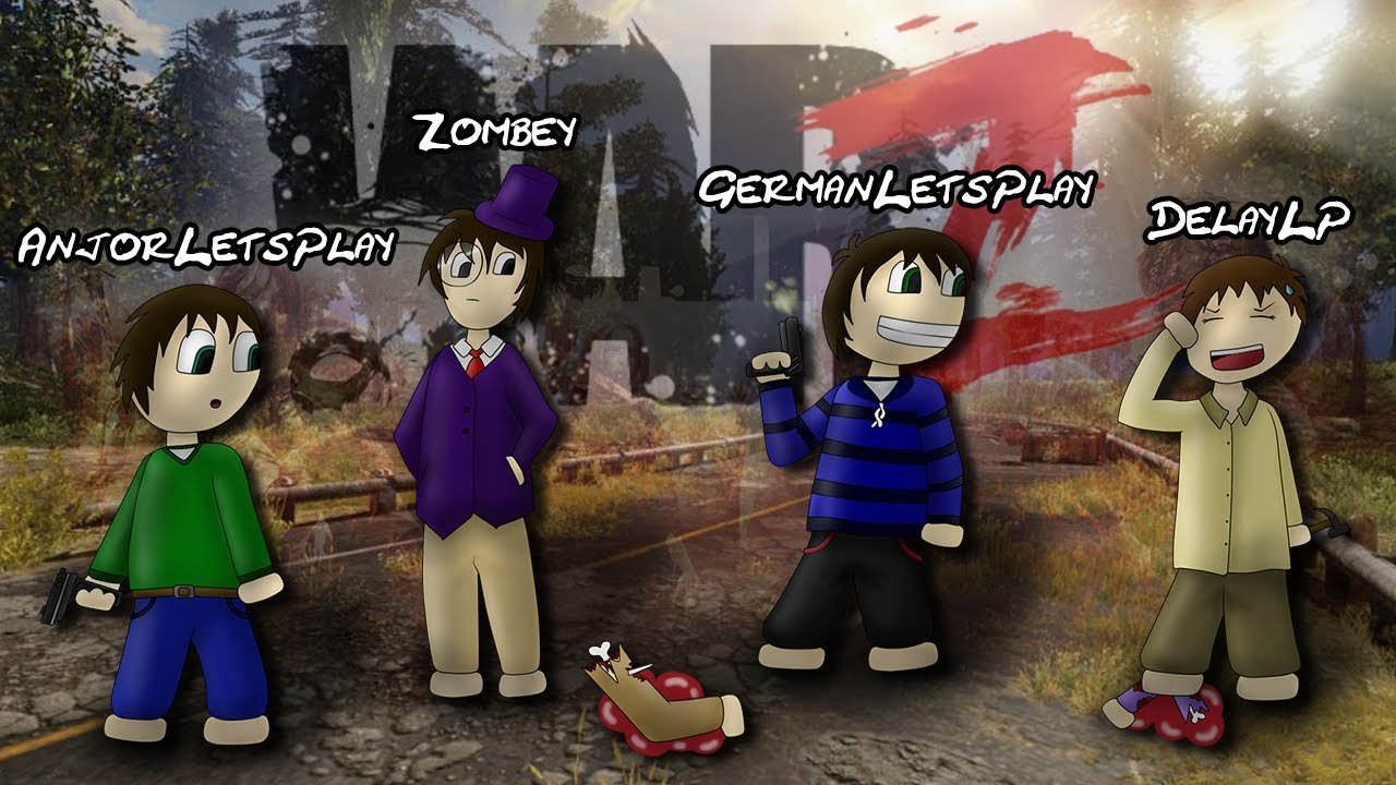 Speedpainting: GermanLetsPlay - WarZ + [Zombey & DelayLP]