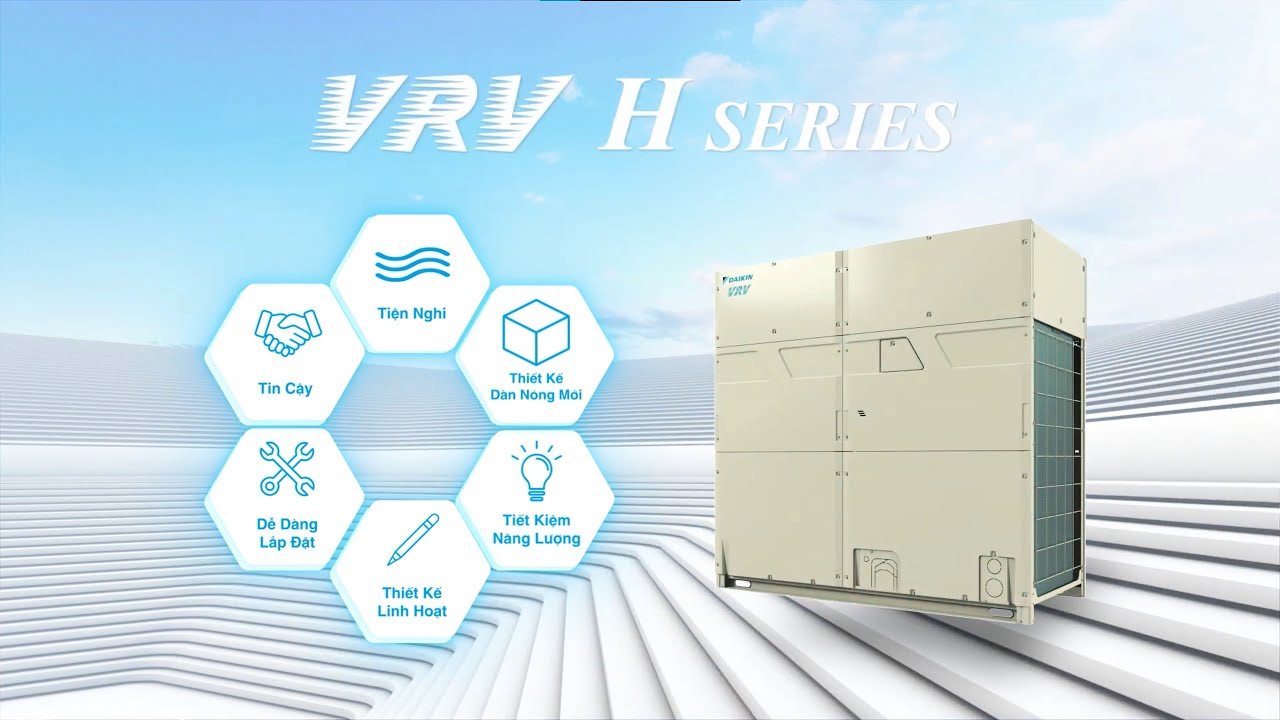 Hệ Thống Điều Hòa Trung Tâm Daikin VRV H Hai Chiều Lạnh Sưởi Mới | Daikin Vietnam