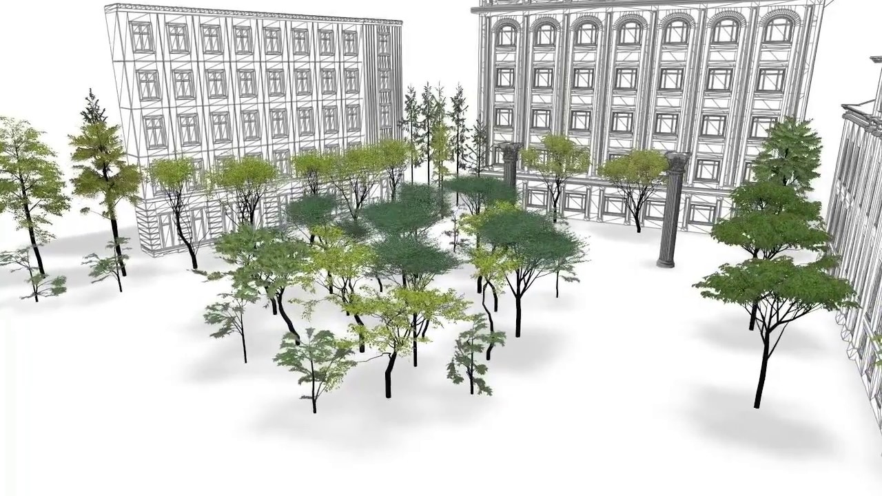 Inverse Procedural Modeling of Trees
