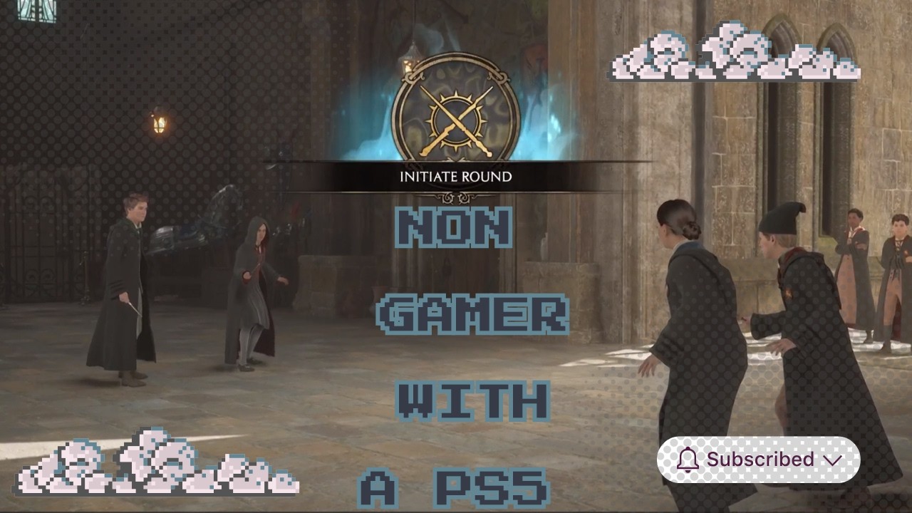 Non Gamer with a PS5: Hogwarts Legacy - Ep. 4 Crossed Wands; Round 1 +  Charms Class