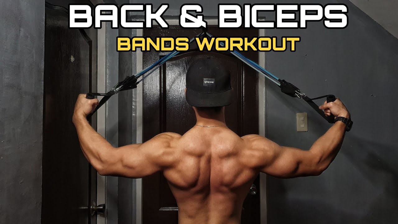 Resistance Band Workout for Back | At Home Workout (Follow Along)