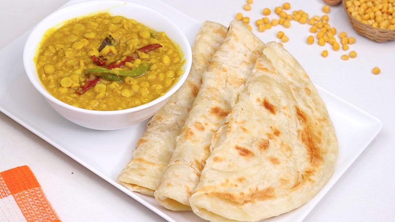 ডাল ভুনা এবং পরোটা রেসিপি ( একি ভিডিওতে ২ টি রেসিপি ) ॥ Dal Bhuna Recipe ॥ Soft Poratha Recipe