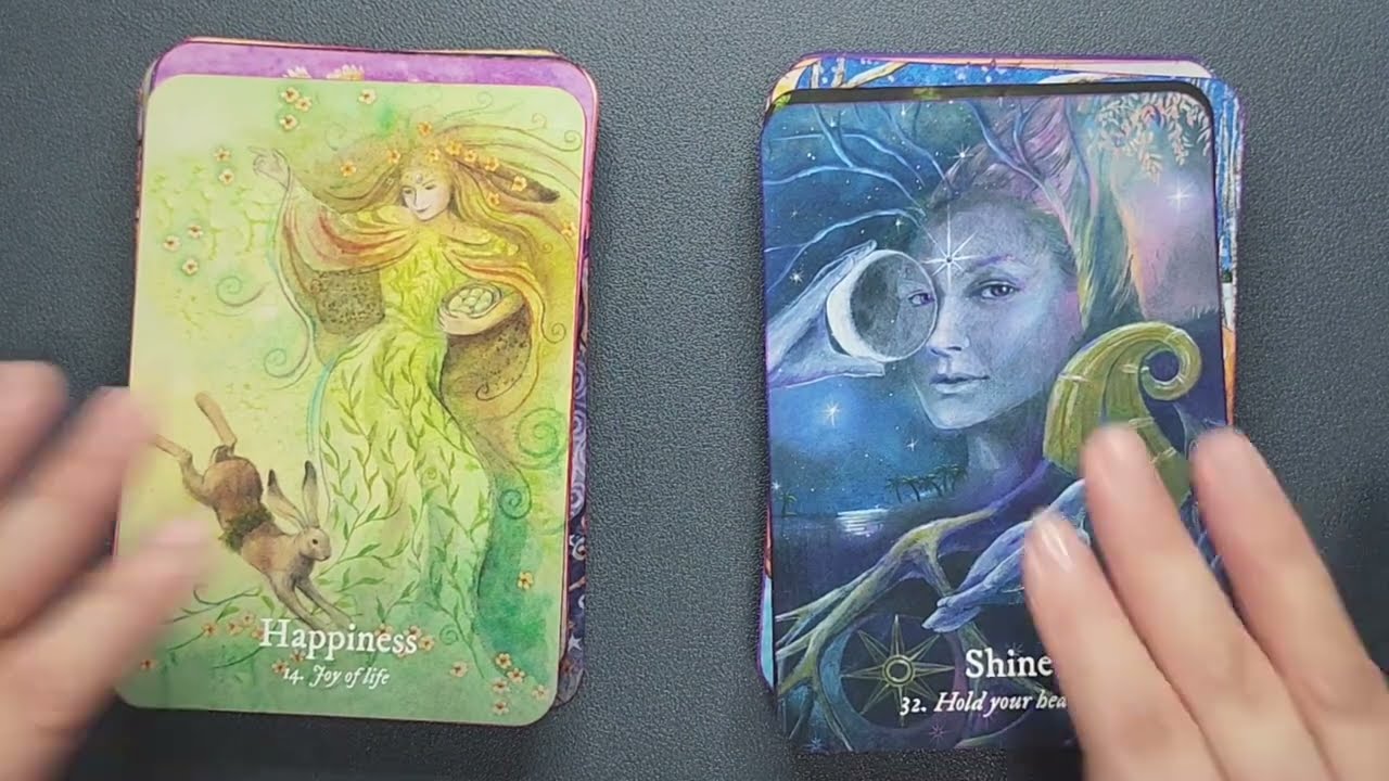 Goddess Dream and Goddess Love Oracle Decks - Full Flip Through