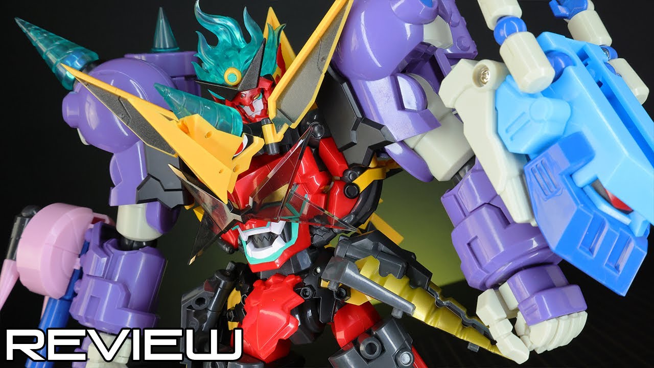 Gurren Lagann Mecha Combiner - THE GATTAI Infinite Combining Gurren Dan Lagann