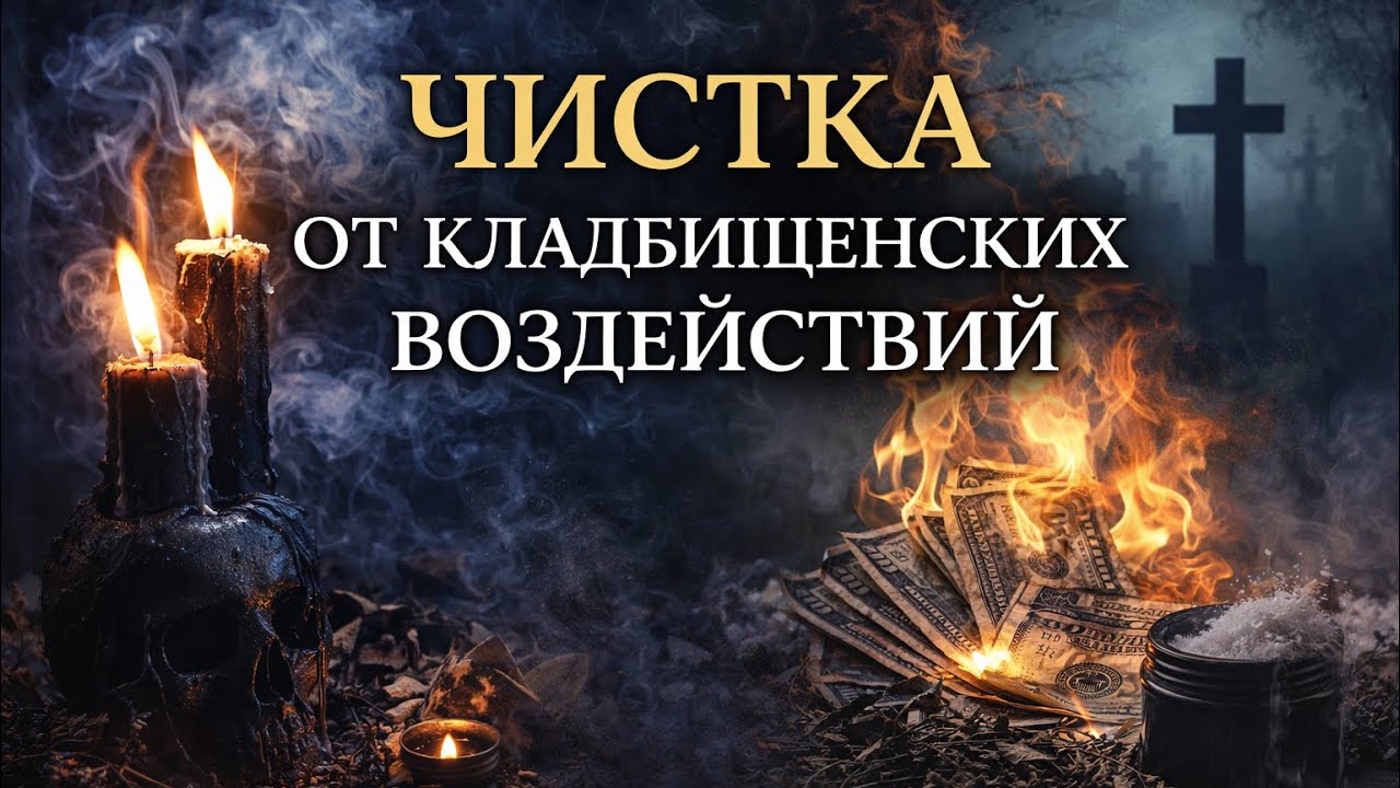 Чистка от 🪦кладбищенской магии🪦