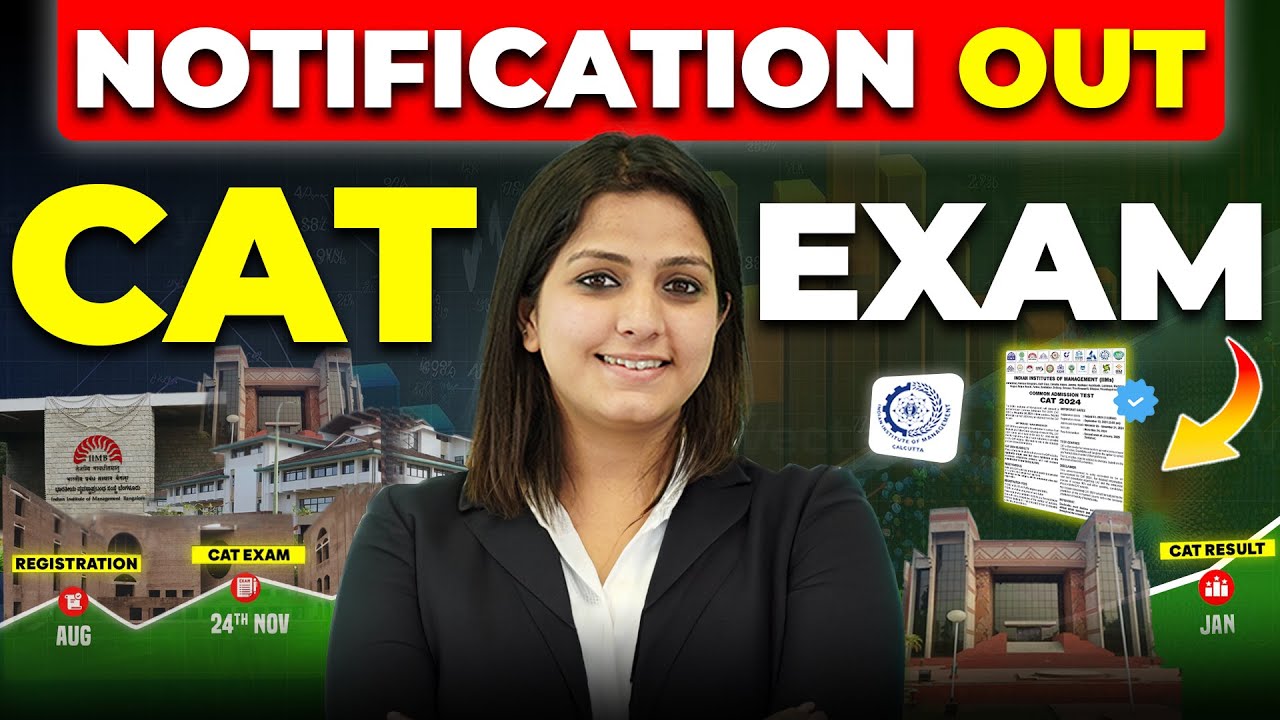 💥CAT 2024 Exam Dates Out🧑&zwj;🎓Top MBA Entrance Exam! IIM CAT 2024! #mba #cat2024 #iimcat #mbacourse