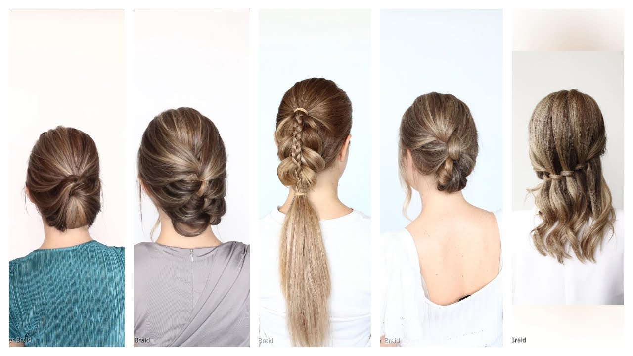 😍   Elegant Hairstyles for every occasion 😍