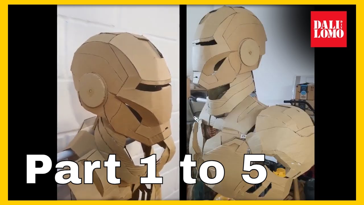 How to Build a Cardboard Ironman Suit (Full Body)
