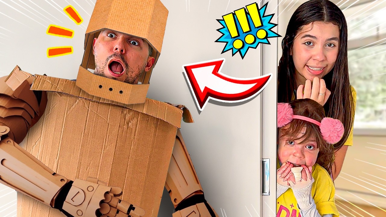 SARAH E ELOAH em uma HISTÓRIA ENGRAÇADA do PAPAI que virou o MONSTRO DO PAPELÃO