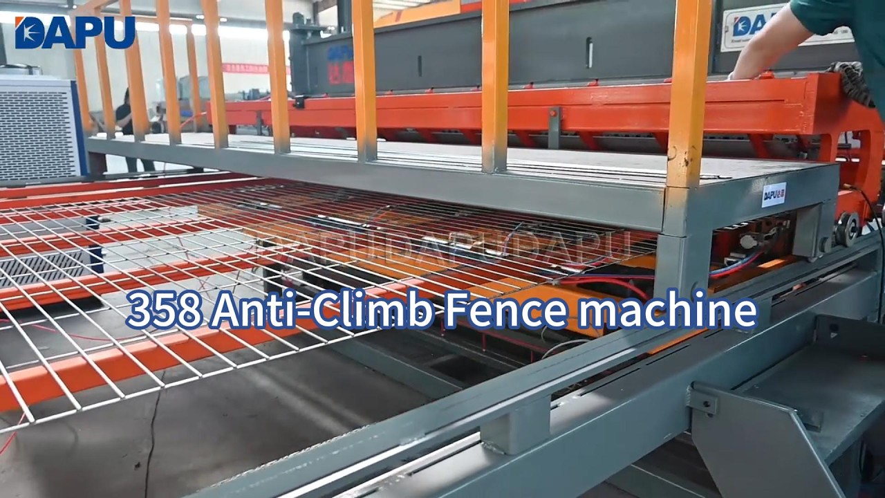 DAPU 358 Anti Climb Fence Machine – Built for South Africa’s High Security Demands