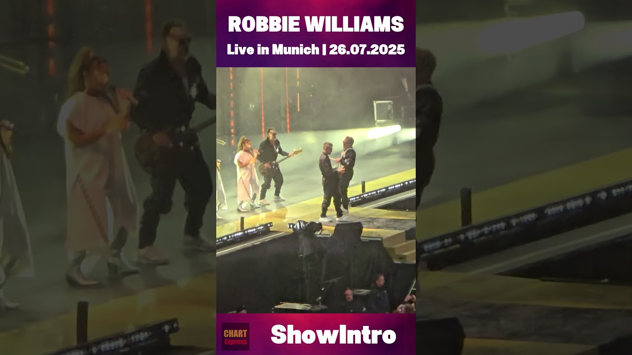 Robbie Williams - ShowIntro [Live In Munich, 26.07.2025] #robbiewilliams #m&uuml;nchen