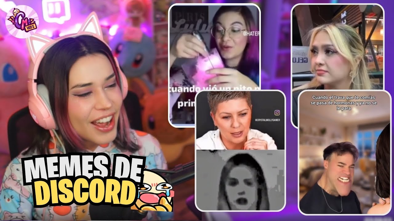 CRYSTAL MOLLY REACCIONA A MEMES DE DISCORD 🤣🤣