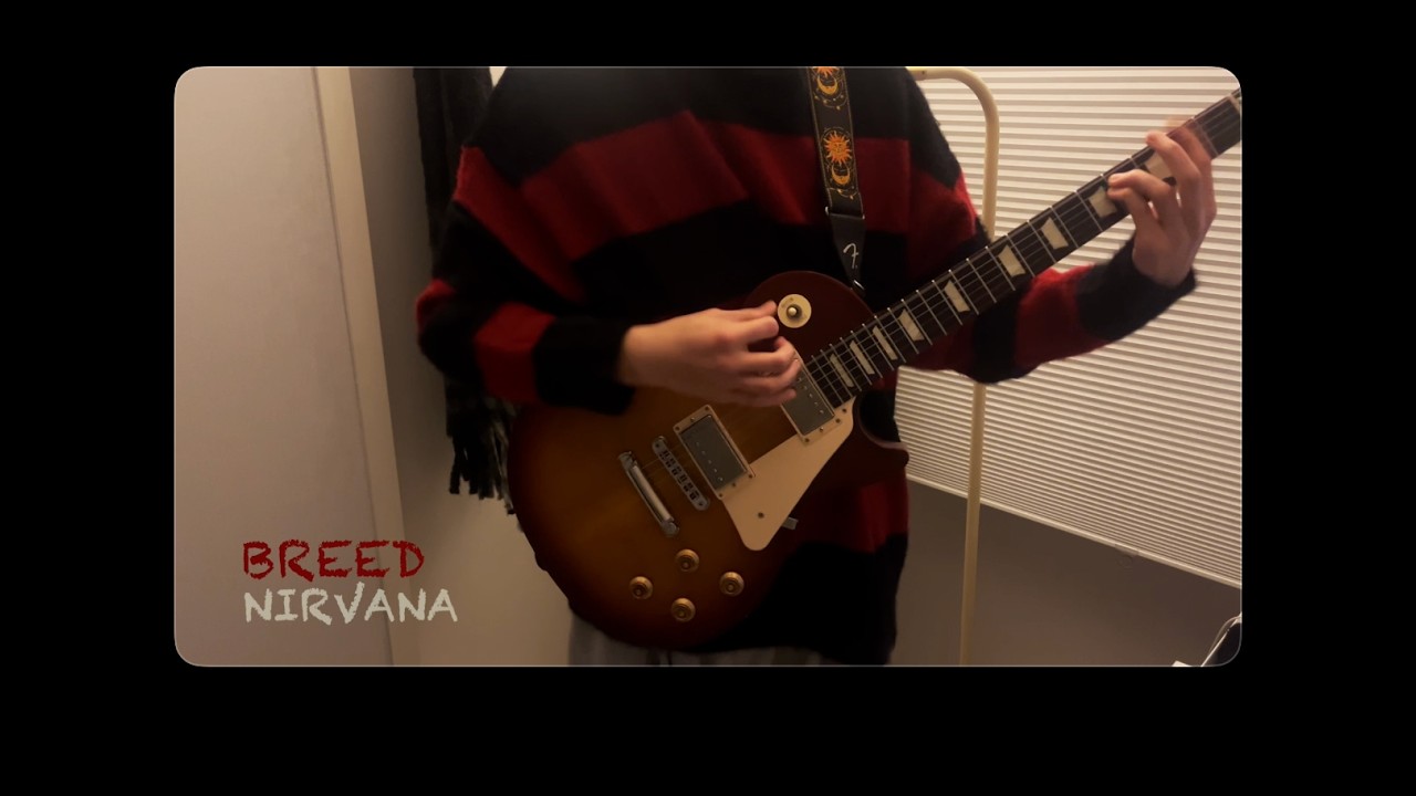 Nirvana - 「Breed」 / 기타 커버
