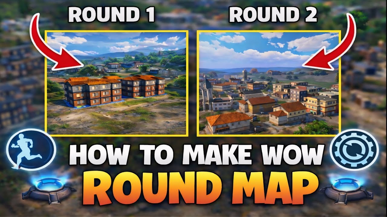 How To Make Wow Rounds Map | How To Create Round Map | Erangel Round Map Setting | PUBG MOBILE