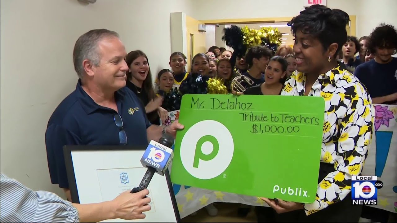 Longtime Miami Coral Park High educator honored by Local 10