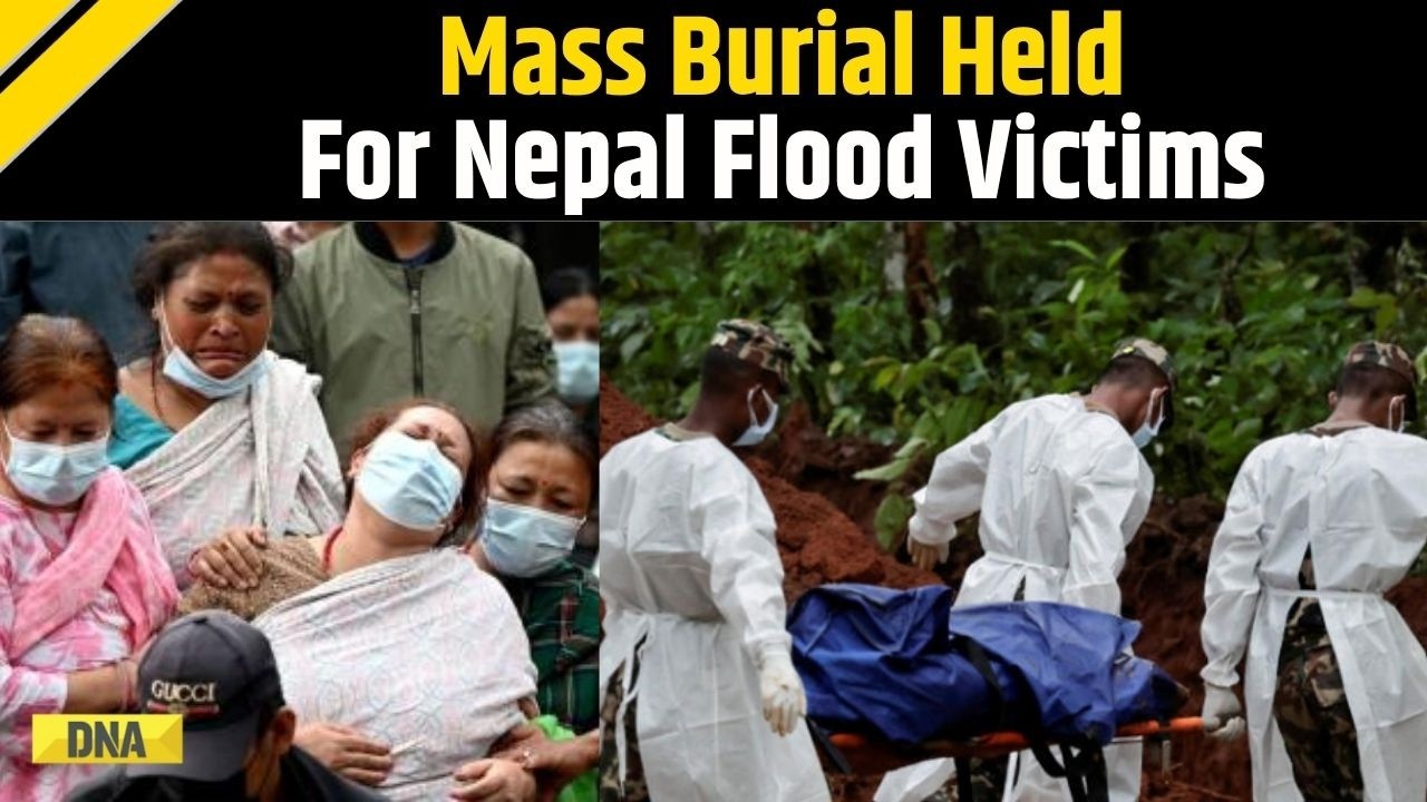 Nepal Floods: Nepal Begins Mass Burials Of Unidentified Flood Victims As Families Seek Missing