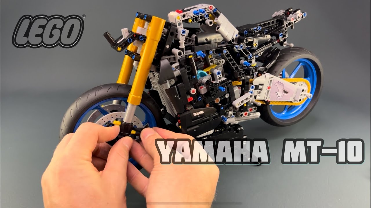 Мотоцикл YAMAHA MT-10 ОТ LEGO TECHNIC 42159