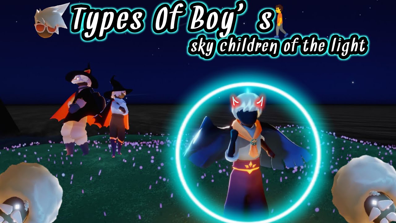Типы МАЛЬЧИКОВ, которых я НАШЕЛ в [Sky: Children of the Light]