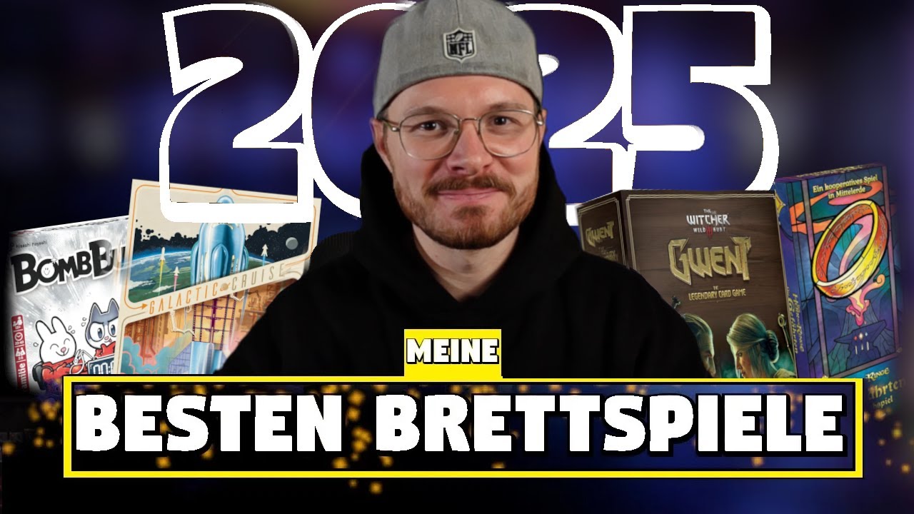 Meine BESTEN Brettspiele 2025 nach Kategorien🏆 Mein Jahresrückblick