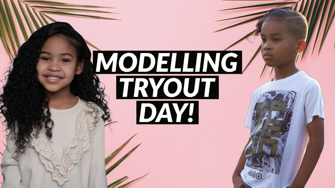 Isaac and Isabella apply for Bruce and Brown modelling agency