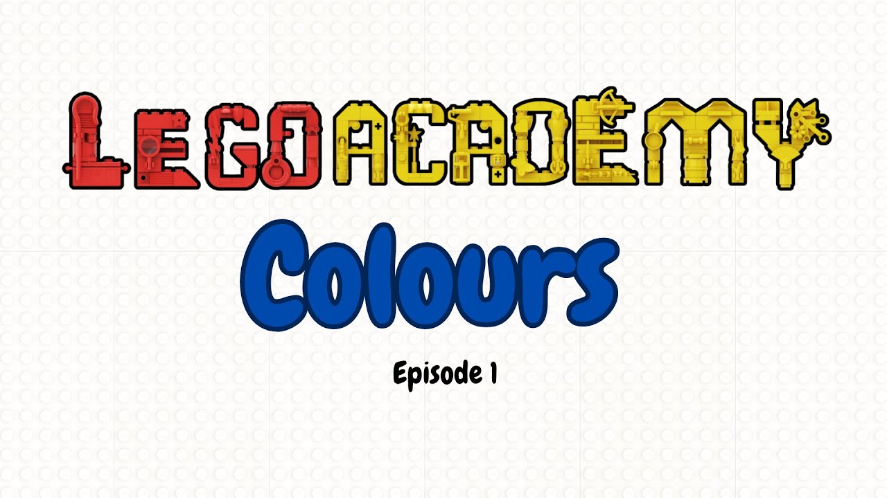 Beginners Guide to Lego Colours | #LEGOACADEMY