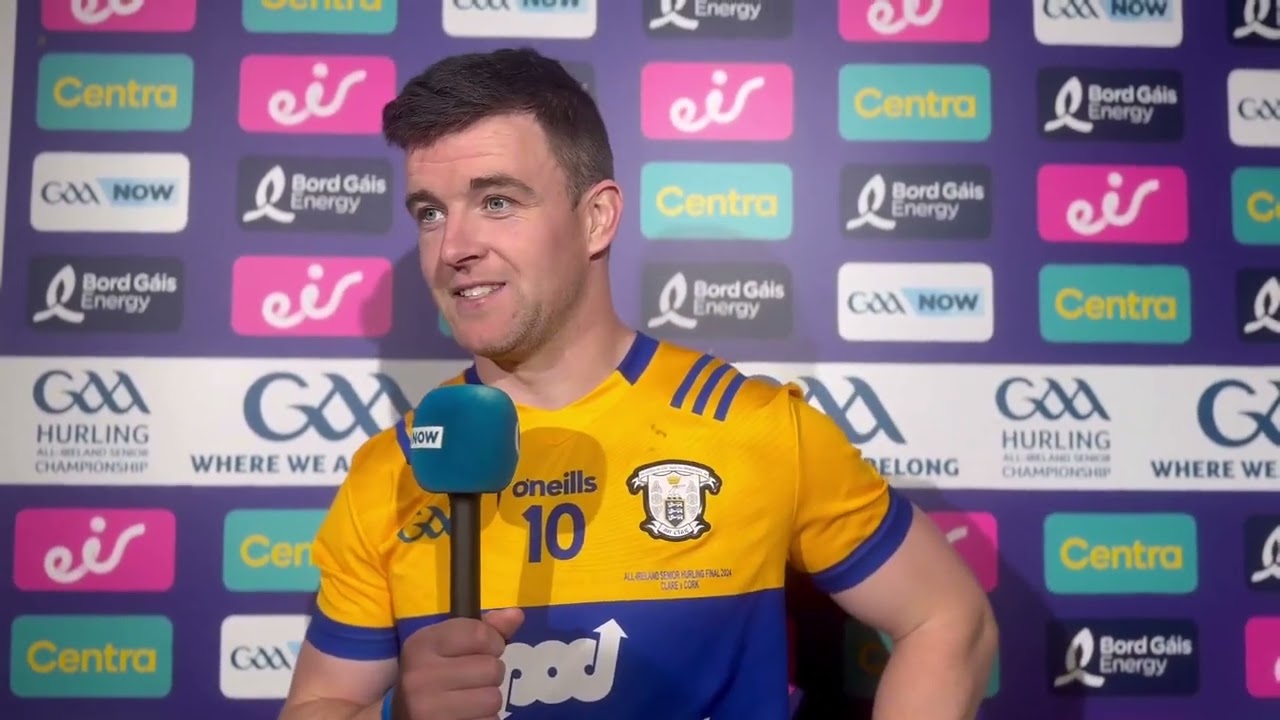 REACTION: Clare captain Tony Kelly