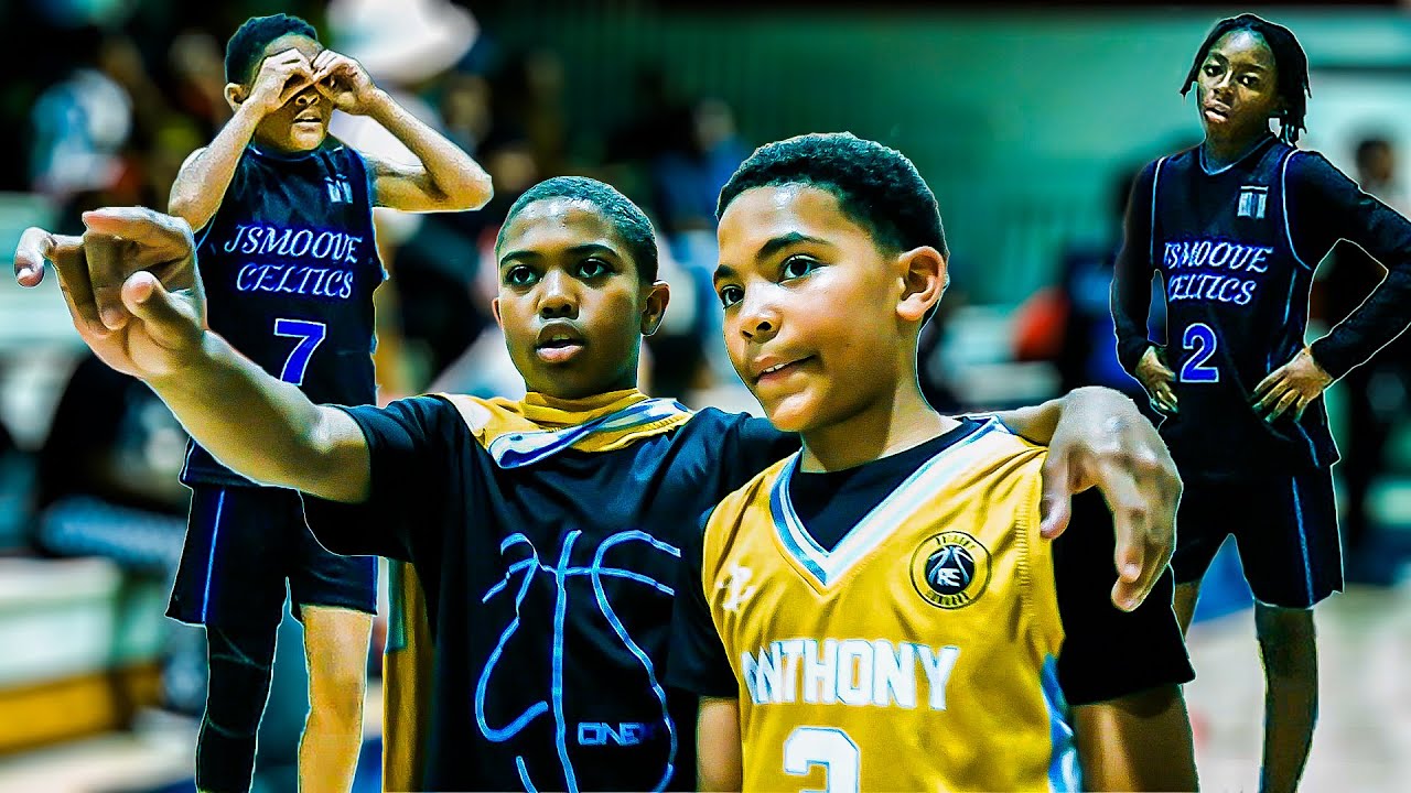11U AAU Basketball🔥🔥Anthony Edwards AE5 vs JSmoove Celtics | RIVALS CLASH | On The Radar Hoops
