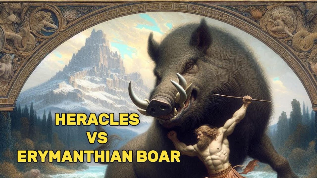 The 12 Labors of Hercules: 4- Capturing the Erymanthian Boar // Greek Mythology