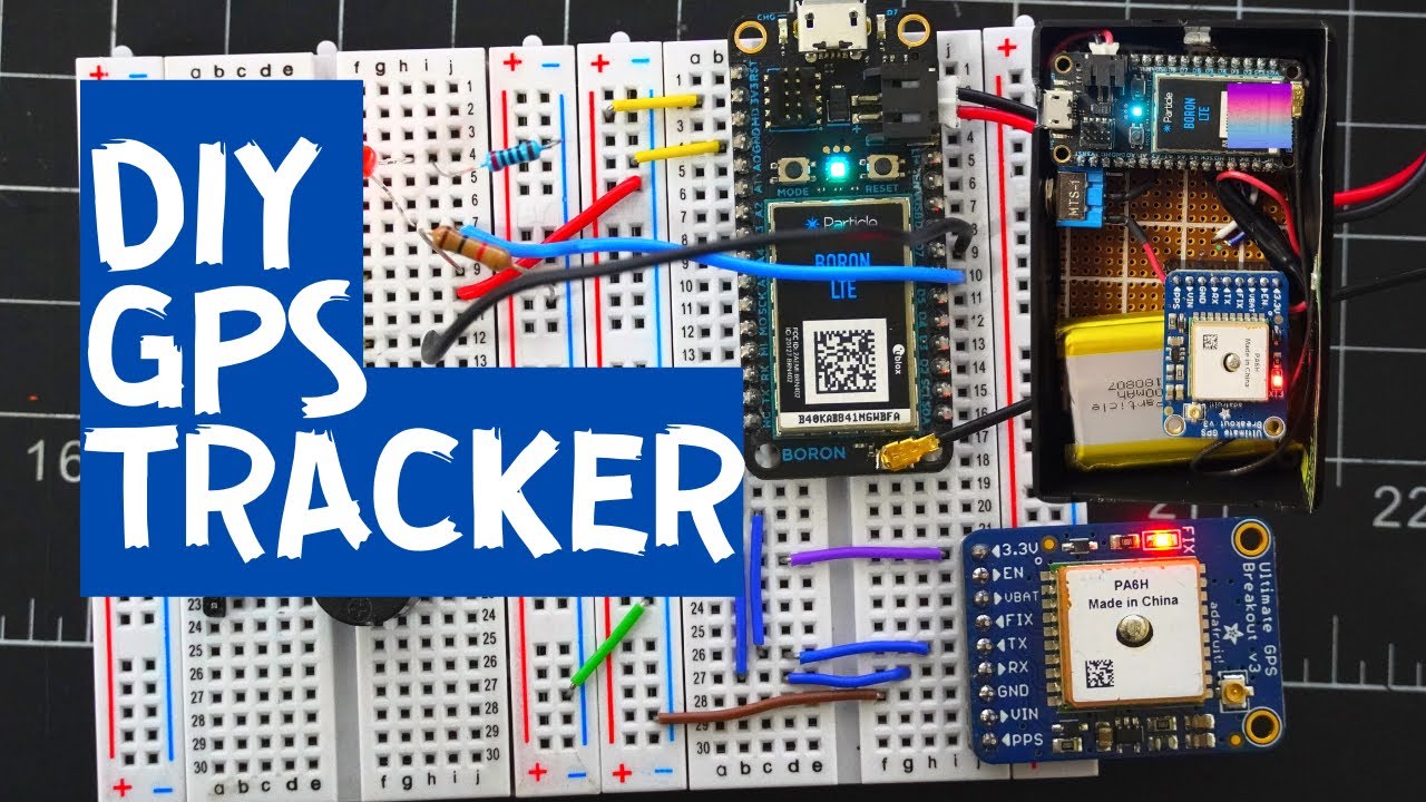DIY GPS TRACKER with LTE Connectivity
