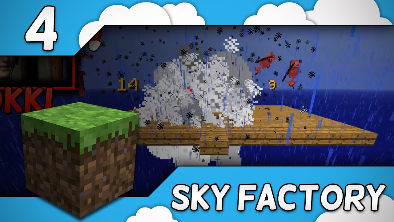 Sky Factory #4 | T&Auml;YTT&Auml; SEKOILUA! - w/ Juizzizen