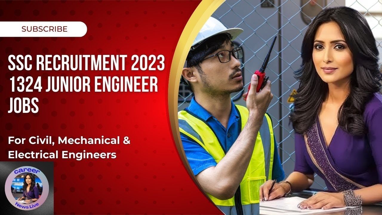 SSC JE Recruitment 2023 (1324 Jobs) Career News Live Spotlight