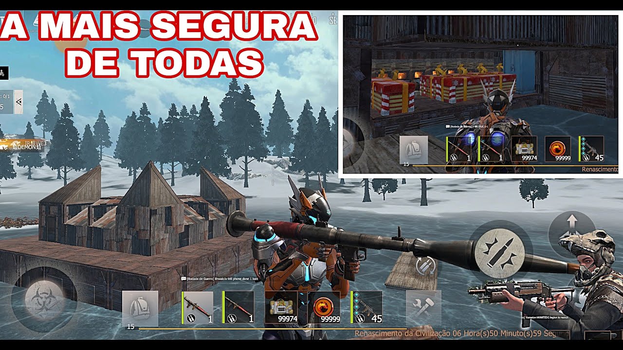 MELHOR MODELO DE BASE BUNKER PARA SOLO/SQUAD LAST ISLAND OF SURVIVAL